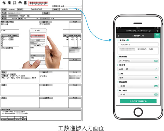 工程進捗入力（モバイル）